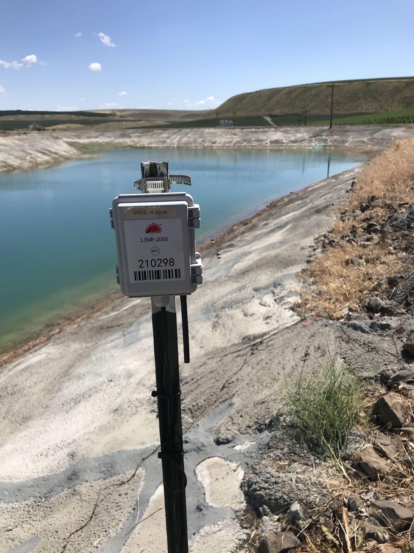 Zenseio Pond Level Monitoring